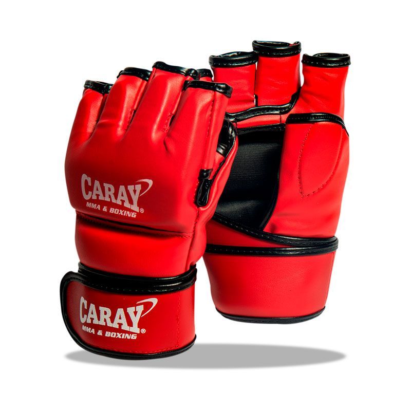 CARAY - Guante MMA Pro-III Rojo Talla M Caray