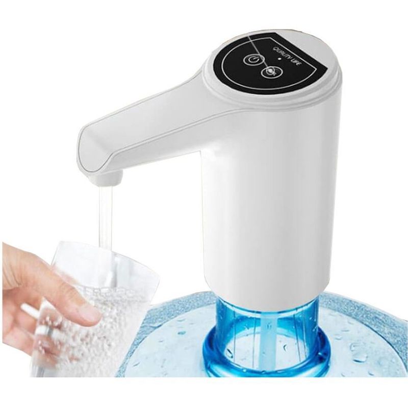 GENERICO - Dispensador de Agua Zswc05 Electrico Botellon Bomba Recargable USB