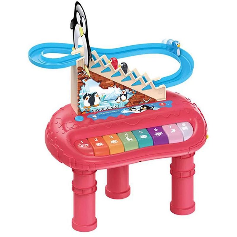 GENERICO - Piano Didactico Tobogan Electrico Pinguino Iniciacion Musical 8830B