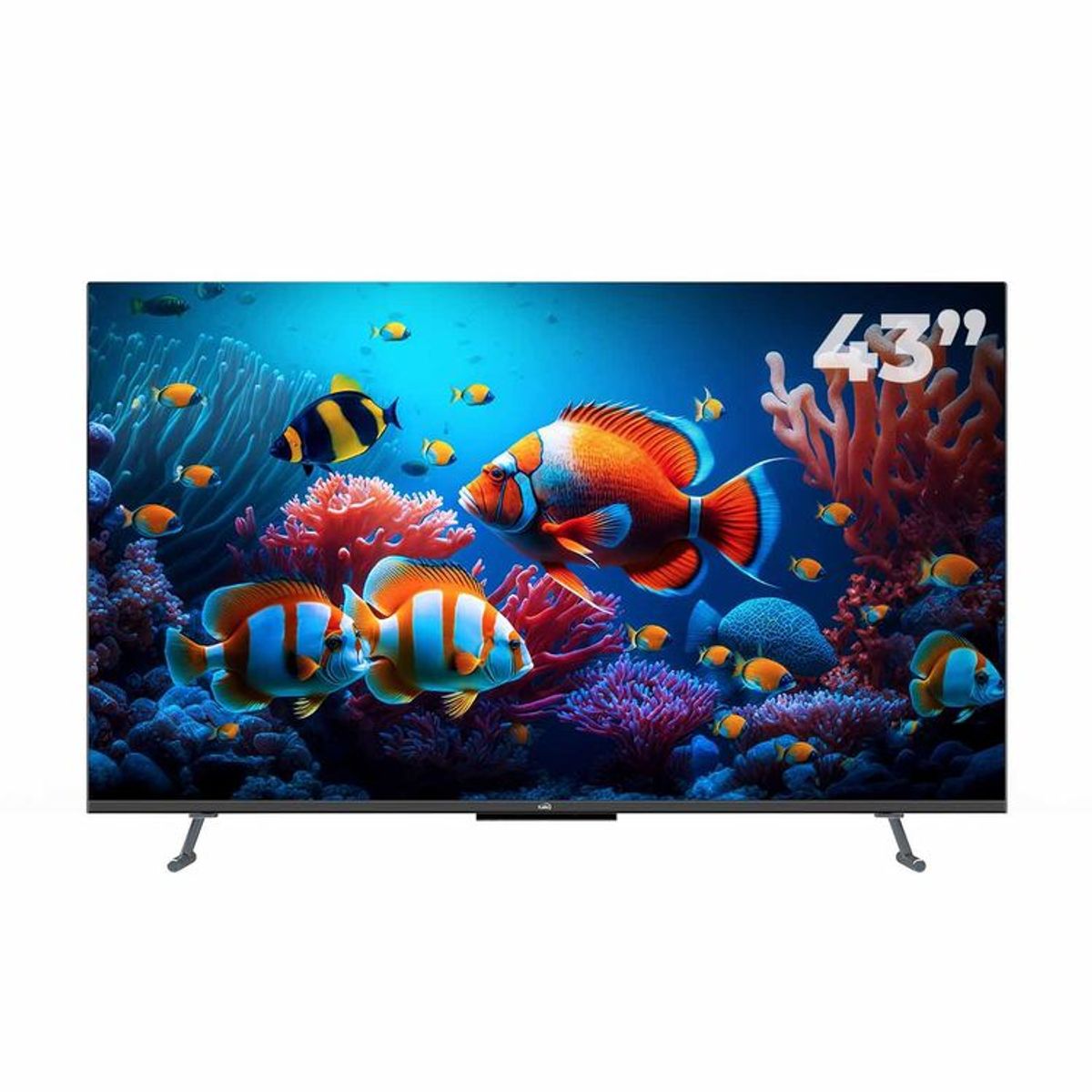 KALLEY - TV KALLEY 43" Pulgadas 109 cm K-GTV43UHDQV 4K-UHD QLED Smart TV Google
