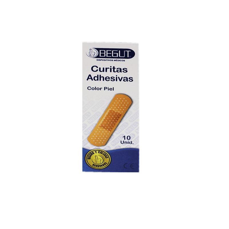 BEGUT - Curitas Begut Adhesivas Color Piel X 10 Und