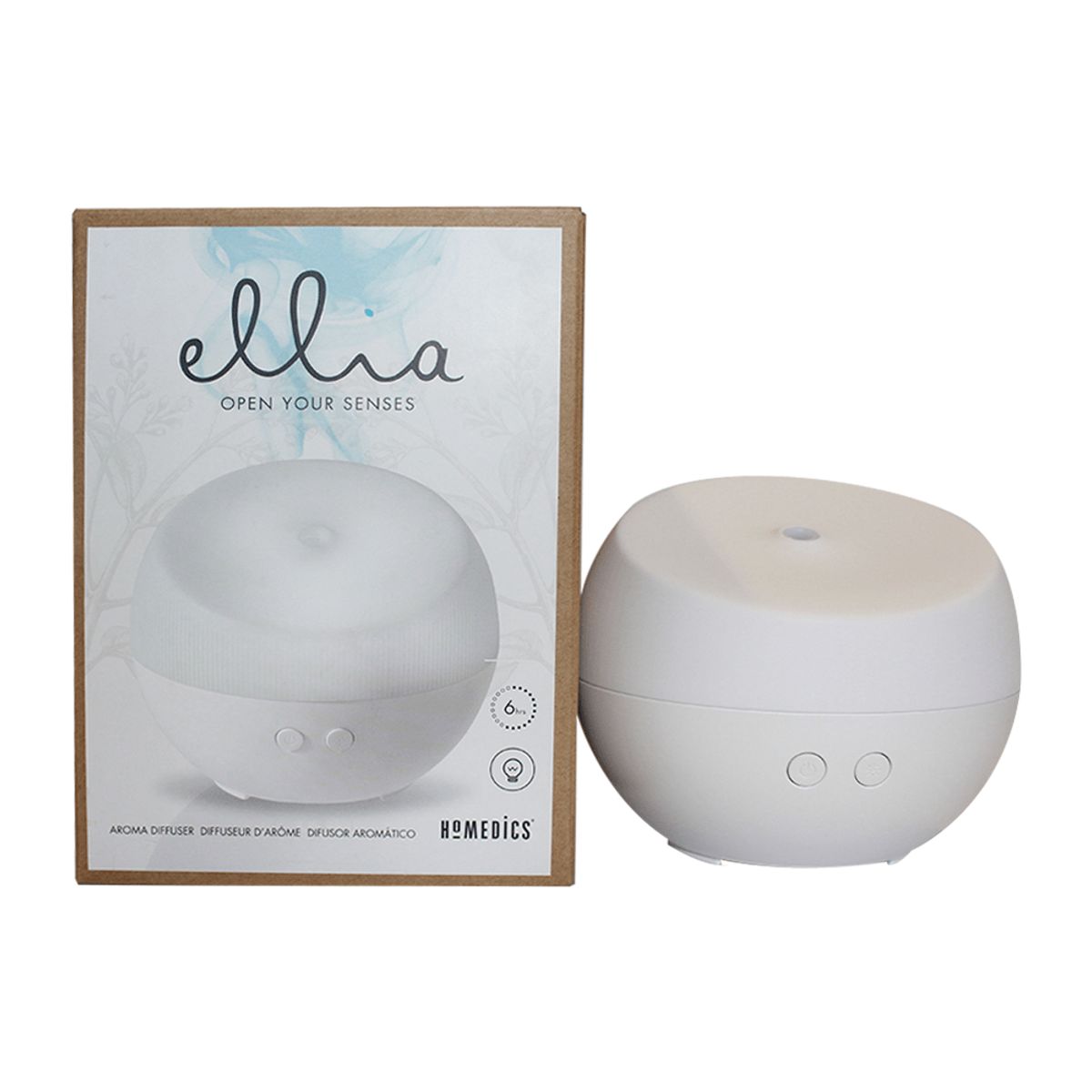 HOMEDICS - Difusor Homedics Aromas Con Luz