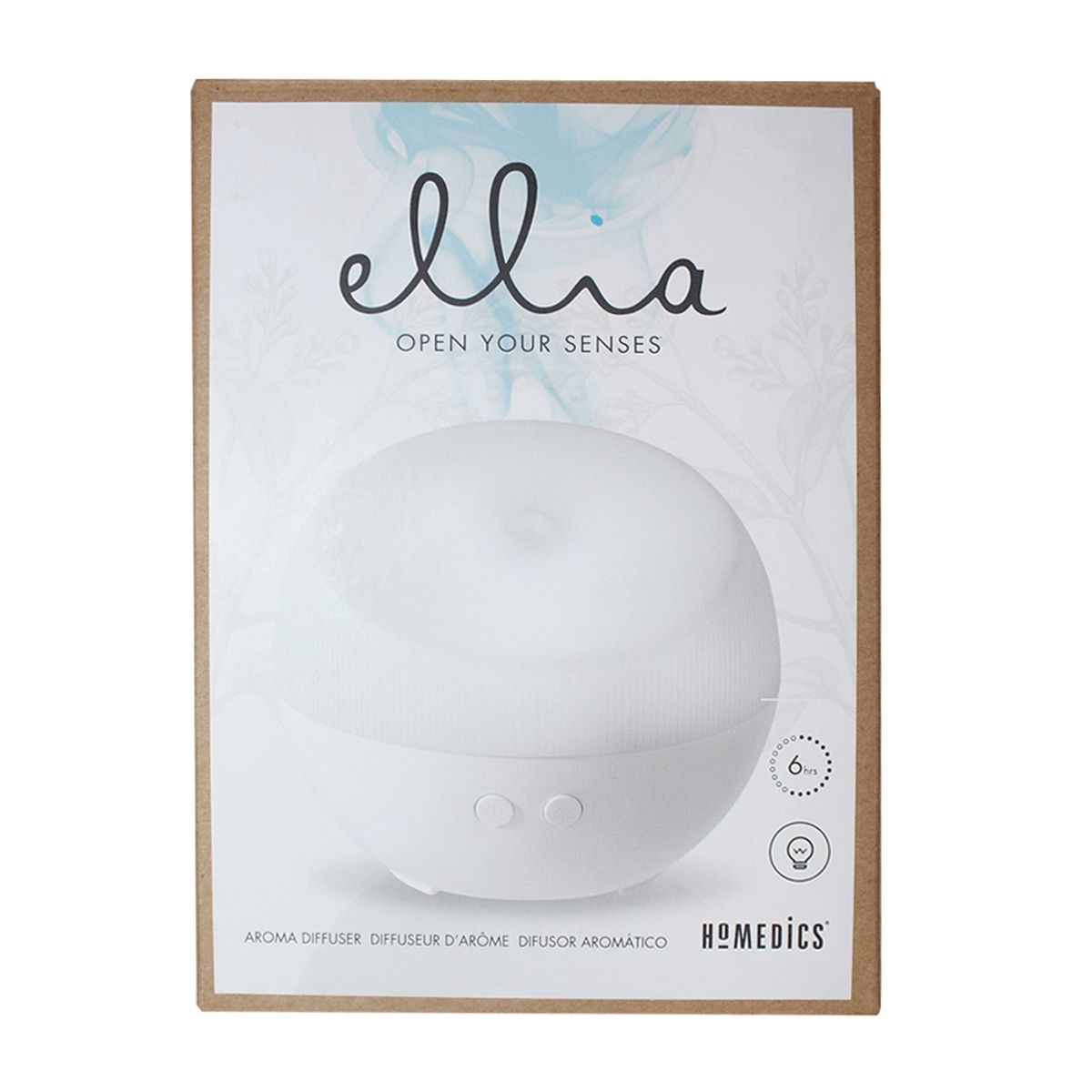 HOMEDICS - Difusor Homedics Aromas Con Luz