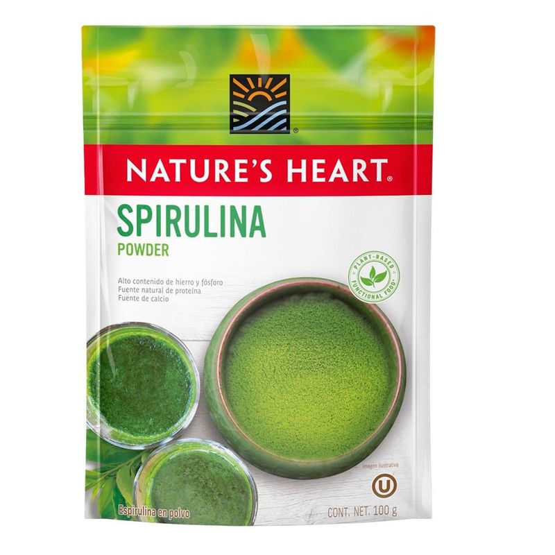 NATURES HEART - Espirulina Natures Heart Polvo X 100g