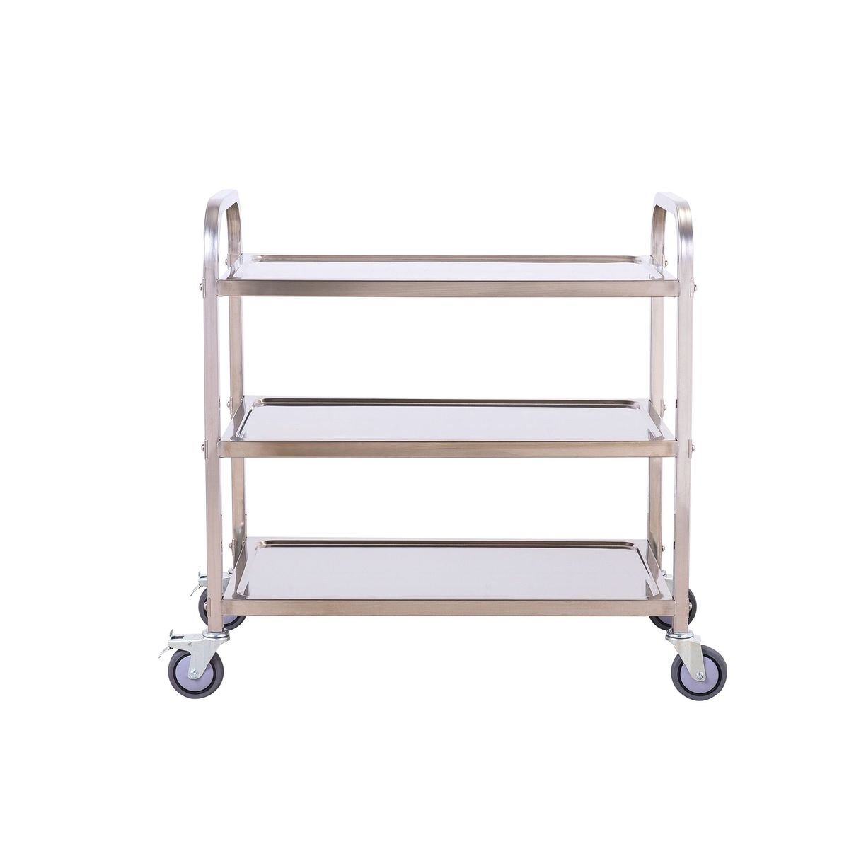 TRIPLE CLEAN - Carro de servicio en acero