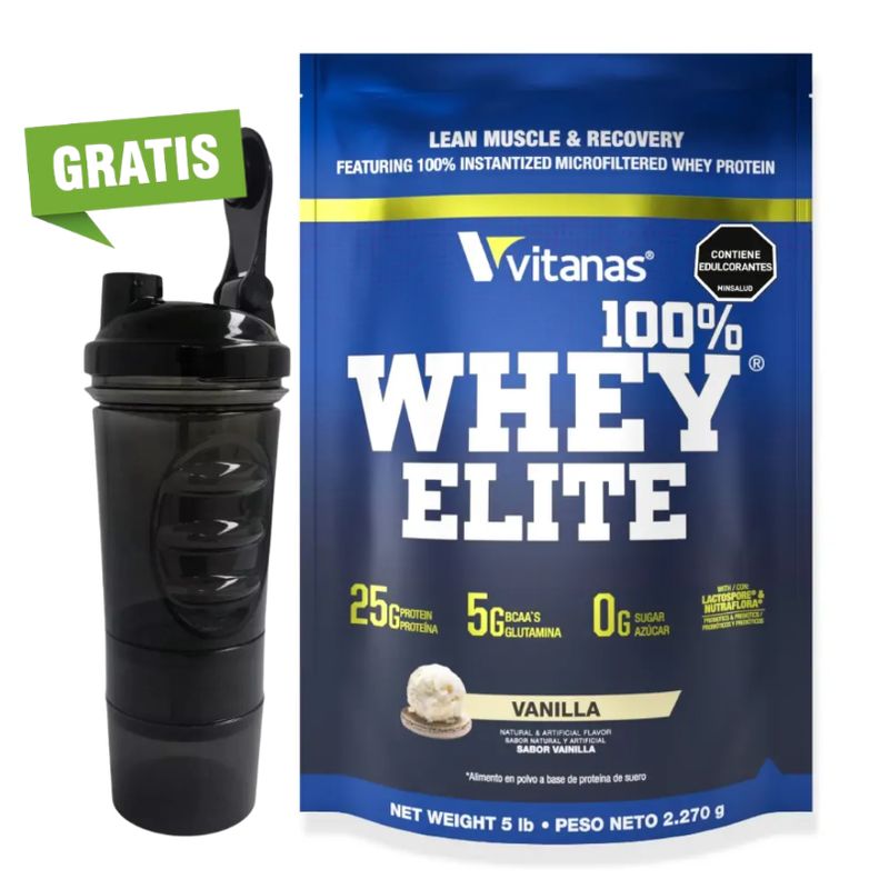 GENERICO - Whey Elite Proteina x5 Libras