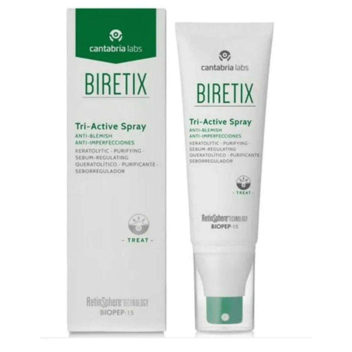 BIRETIX - Biretix Tri Active Spray x 100ml - Cantabia Labs