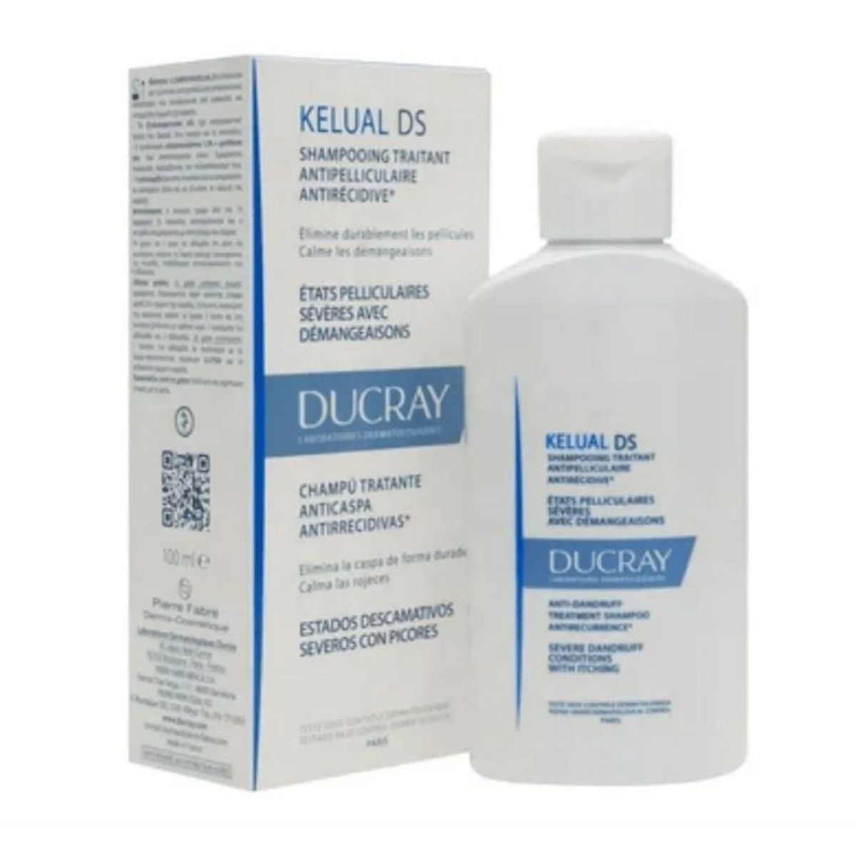DUCRAY - Kelual DS Shampoo Anticaspa x 100ml - Ducray
