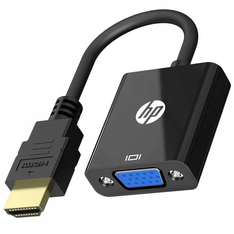 HP - Adaptador VGA A HDMI Full HD De Alta Definicion HP DHC-CT500