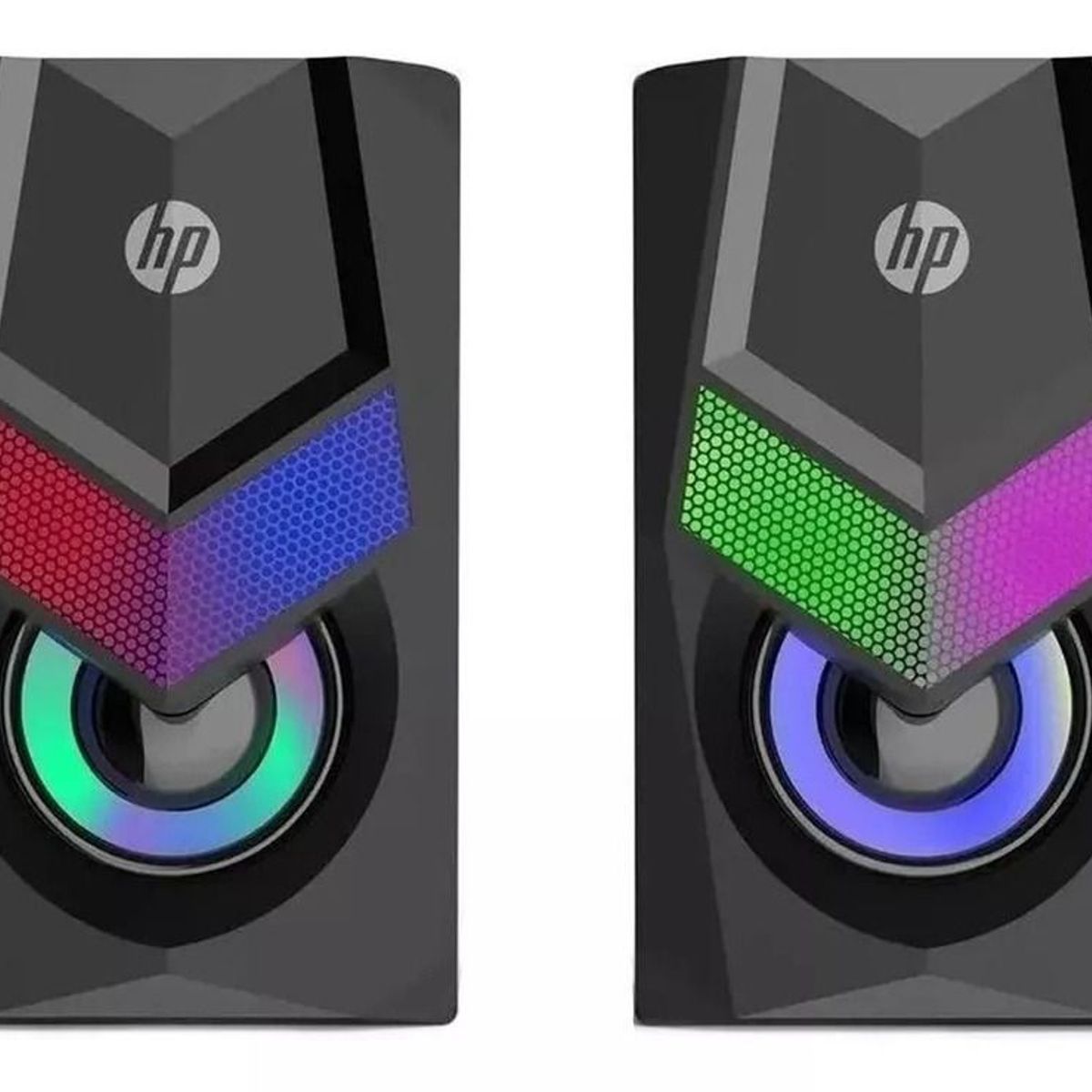 HP - Parlante Altavoces Computador Speaker Multimedia PC RGB HP DHE-6000