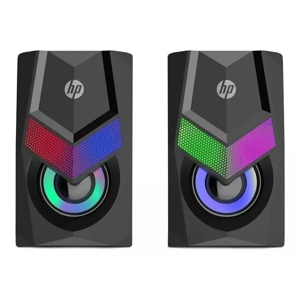 HP - Parlante Altavoces Computador Speaker Multimedia PC RGB HP DHE-6000