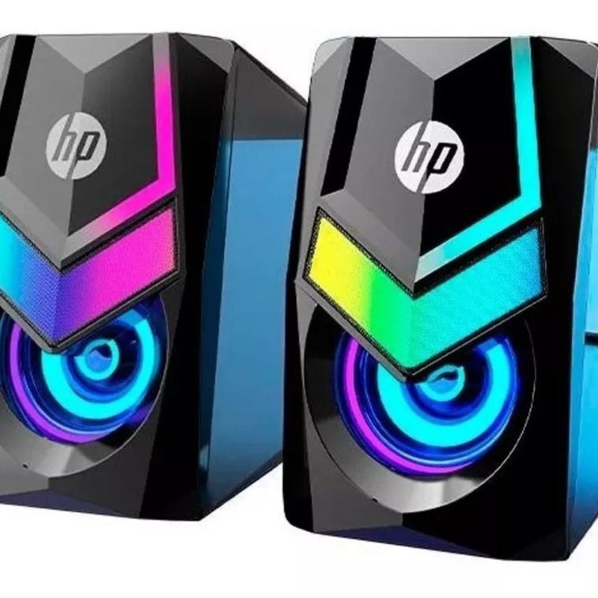 HP - Parlante Altavoces Computador Speaker Multimedia PC RGB HP DHE-6000