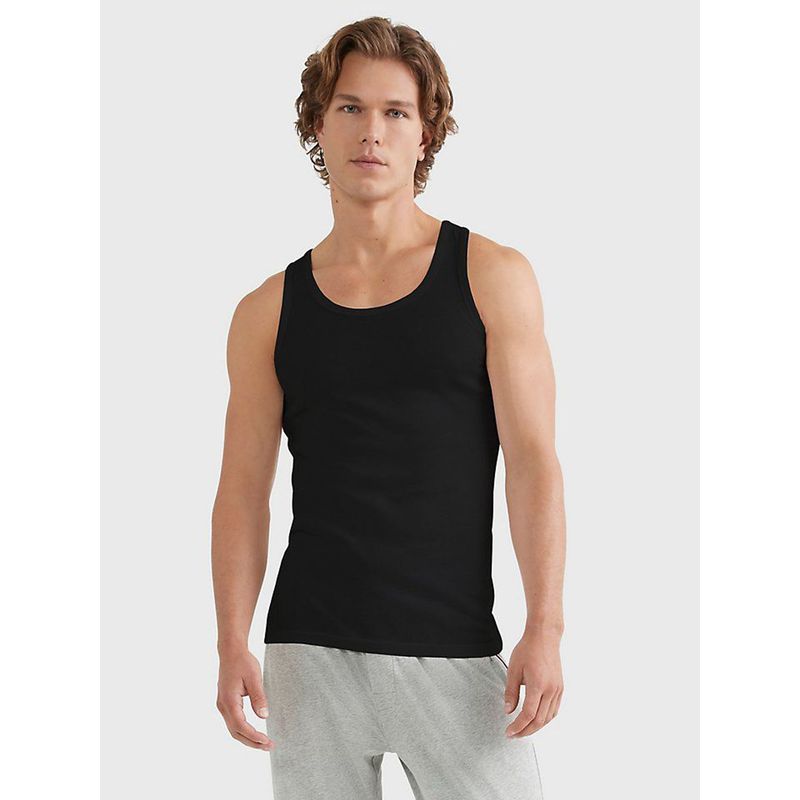 TOMMY HILFIGER - Pack de 3 Camisetas Negras Tipo Esqueleto Tommy Hilfiger