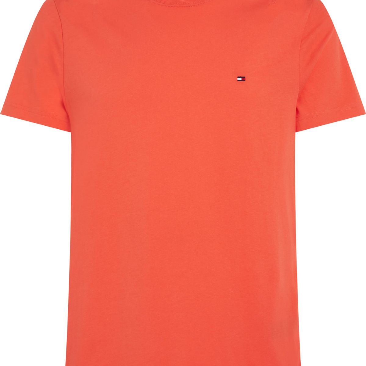 TOMMY HILFIGER - Camiseta Slim Fit Con Logo Bordado Para Hombre Tommy Hilfiger