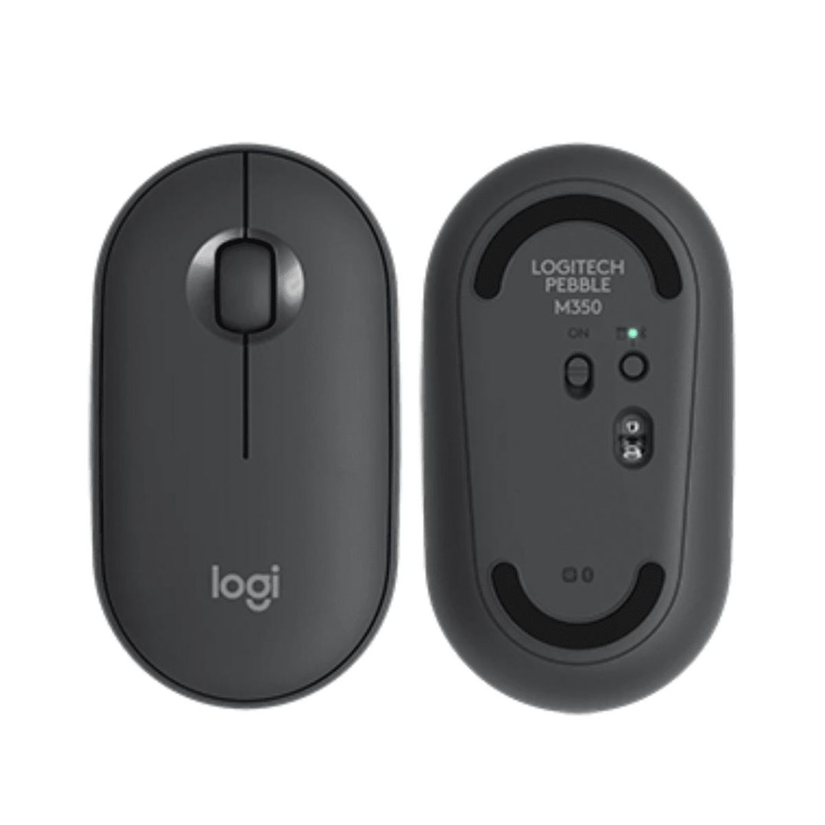 LOGITECH - Mouse Bluetooth moderno logitech pebble m350s Negro
