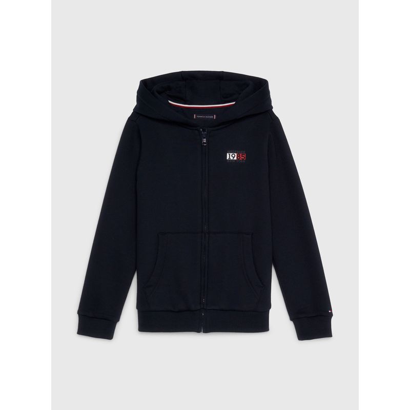 TOMMY HILFIGER - Saco De Felpa Con Logo New York Niño Azul Tommy Hilfiger