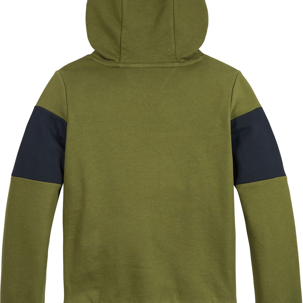 TOMMY HILFIGER - Saco Essential Color Block Con Logo Niño Verde Tommy Hilfiger