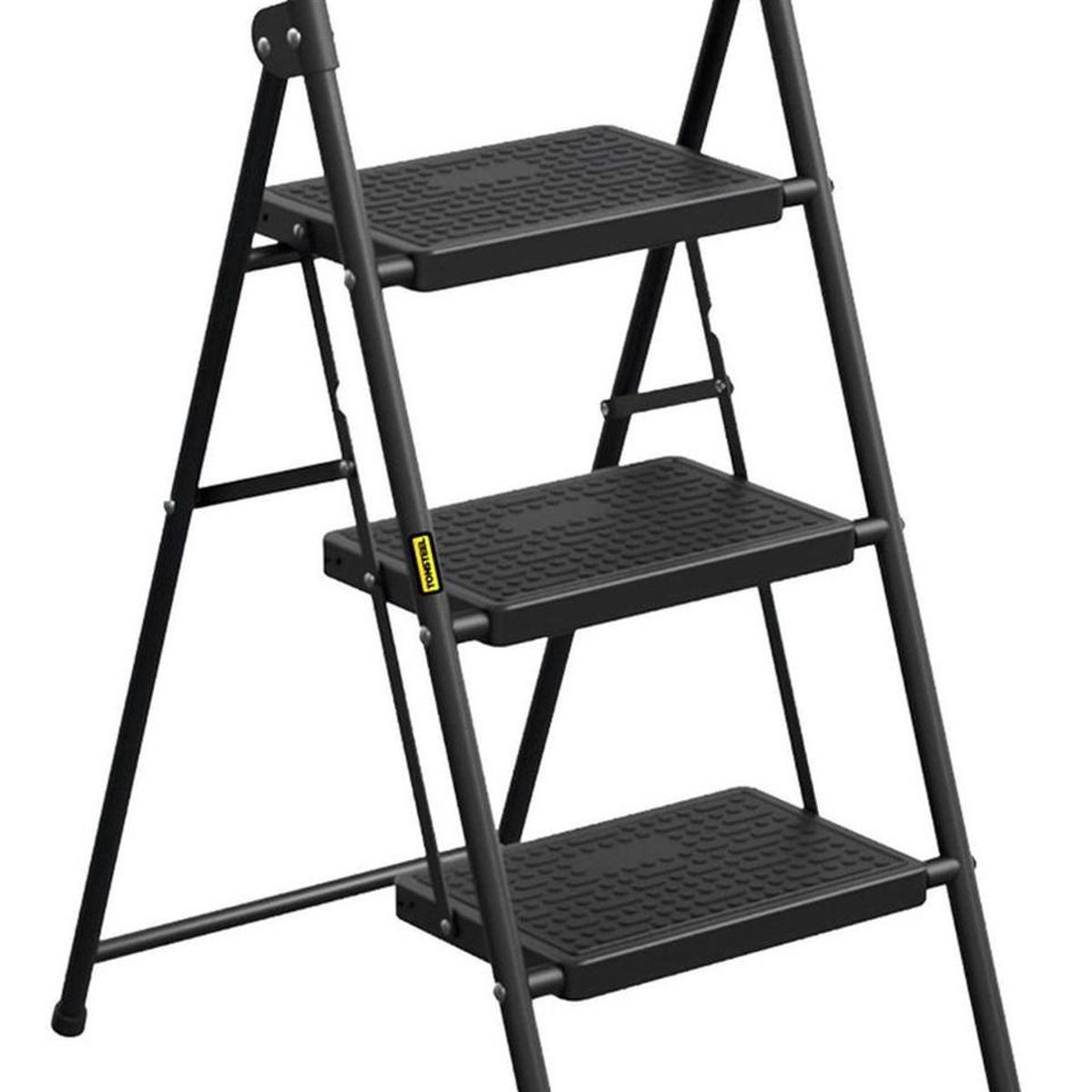 CASATUA - Escalera Plegable Multiuso De 3 Peldaños Ultra Resistente