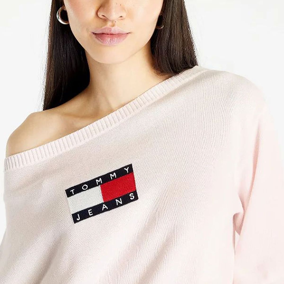 TOMMY HILFIGER - Saco Tommy Jeans Para Mujer Rosa Tommy Jeans