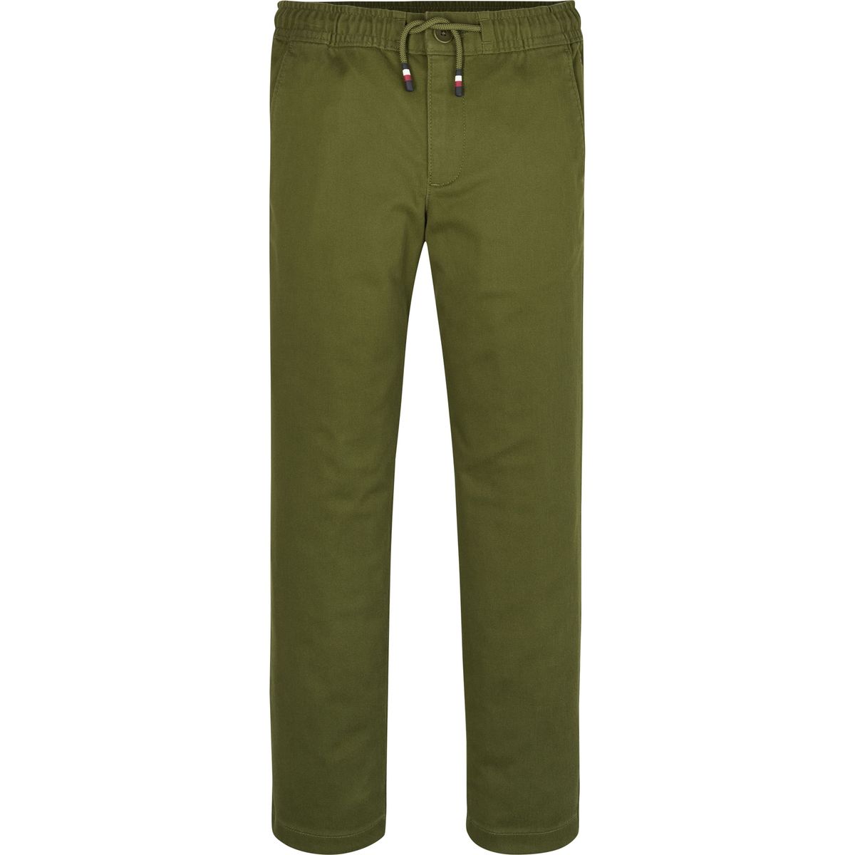 TOMMY HILFIGER - Pantalón Chino Essential Amplio Sin Cierre Niño Verde Tommy Hilfiger