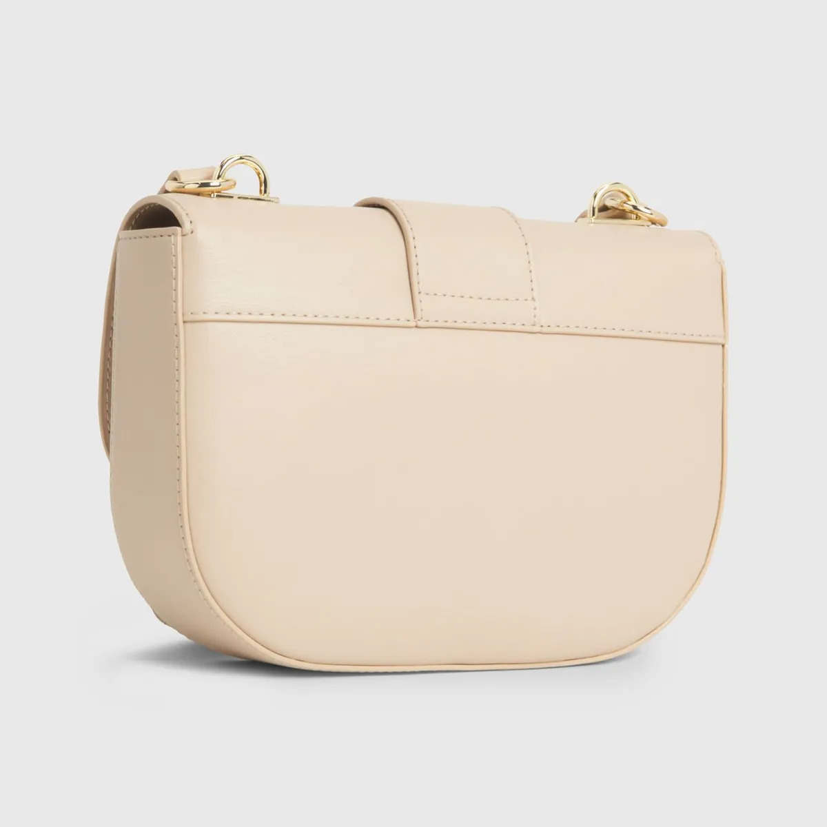 TOMMY HILFIGER - Bolso Bolso Pequeño Con Solapa Y Cadena Mujer Beige Tommy Hilfiger