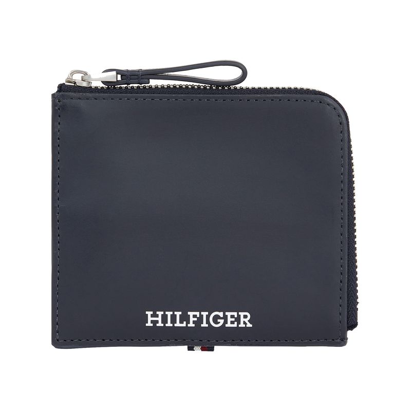 TOMMY HILFIGER - Cartera Pequeña Con Logo Hombre Azul Tommy Hilfiger