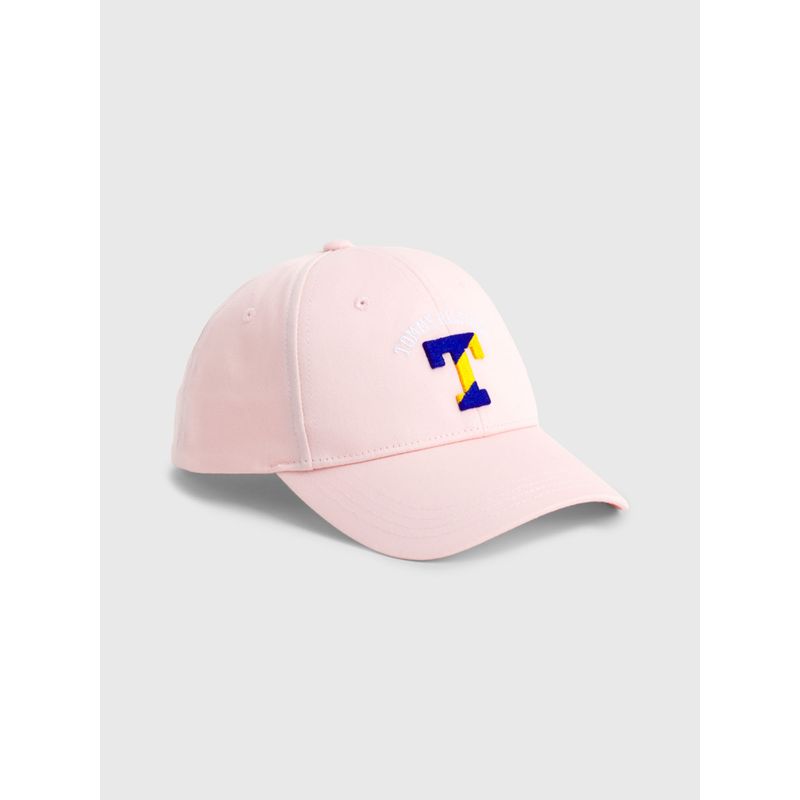 TOMMY HILFIGER - Gorra De Béisbol Universitaria Niños Unisex Rosa Tommy Hilfiger