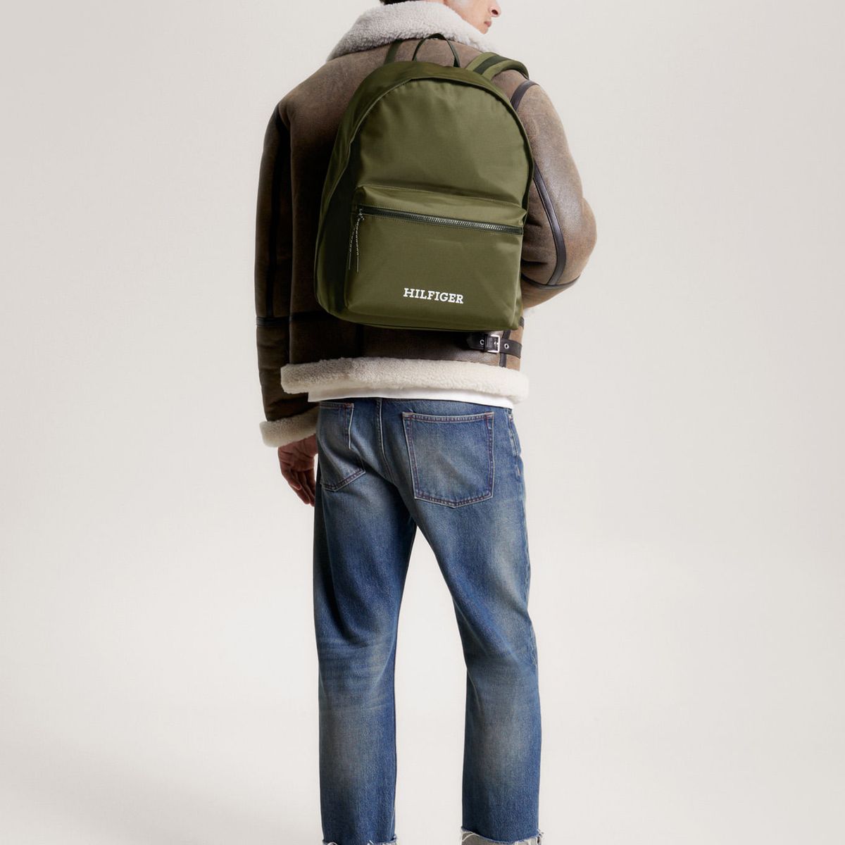 TOMMY HILFIGER - Morral Con Logo Monotipo Hilfiger Para Hombre Tommy Hilfiger