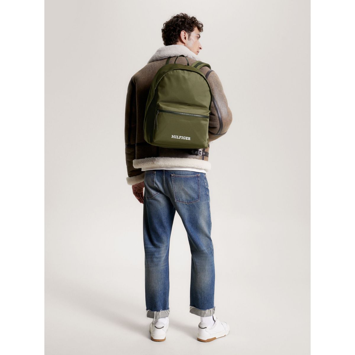 TOMMY HILFIGER - Morral Con Logo Monotipo Hilfiger Para Hombre Tommy Hilfiger