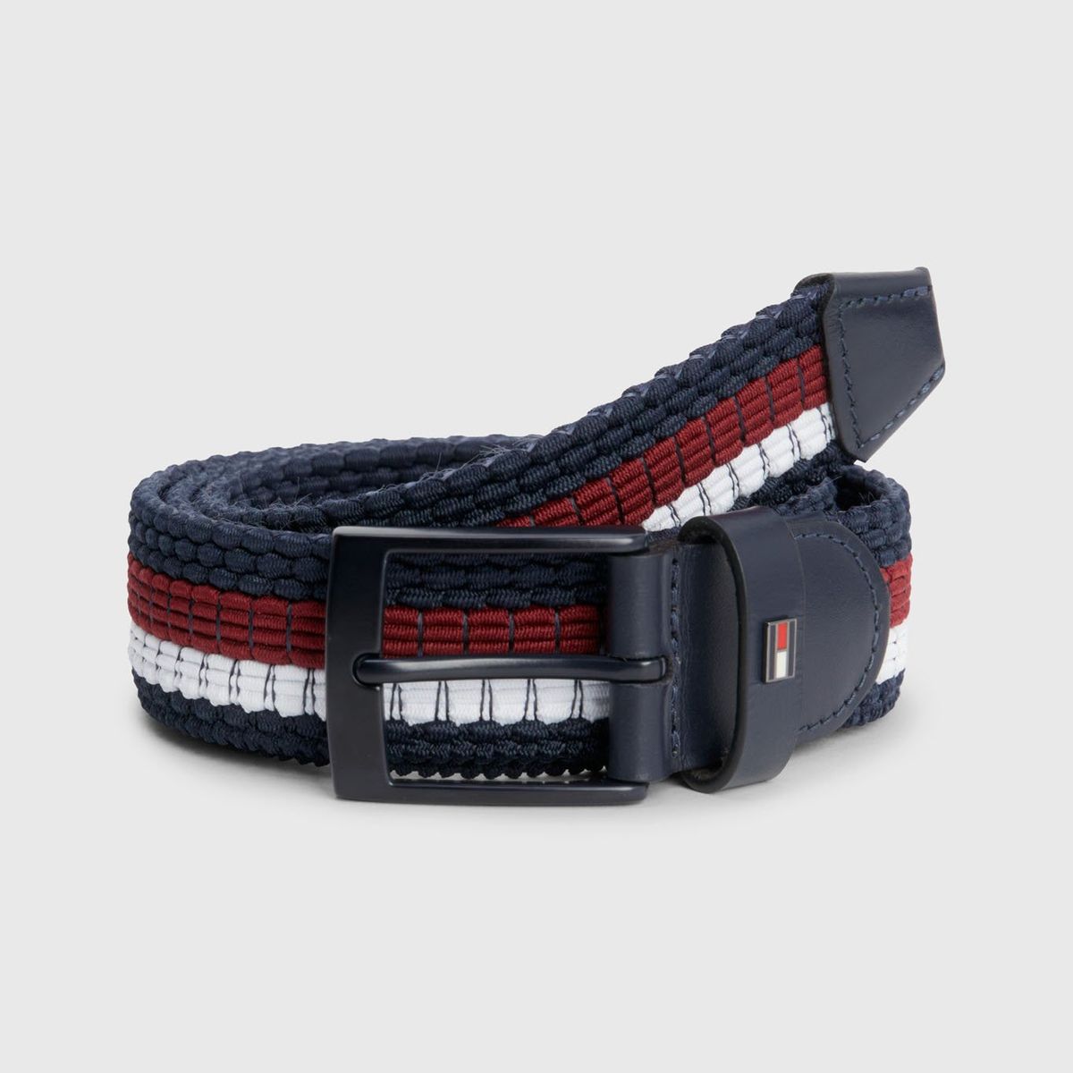 TOMMY HILFIGER - Cinturón Textil, Trenzado Y Elástico Adan Hombre  Tommy Hilfiger