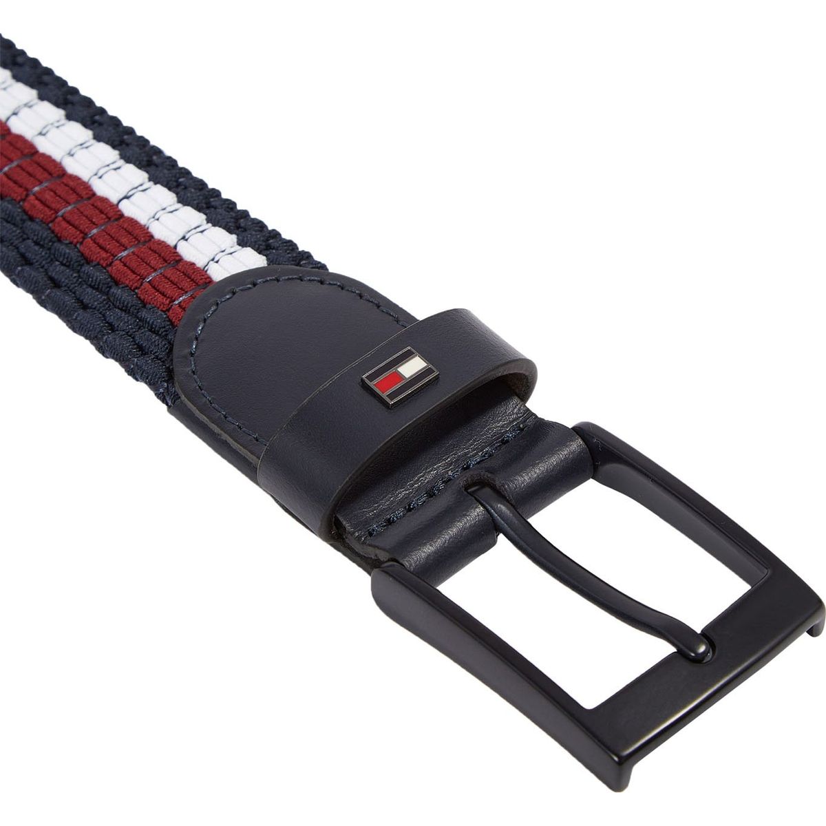 TOMMY HILFIGER - Cinturón Textil, Trenzado Y Elástico Adan Hombre  Tommy Hilfiger