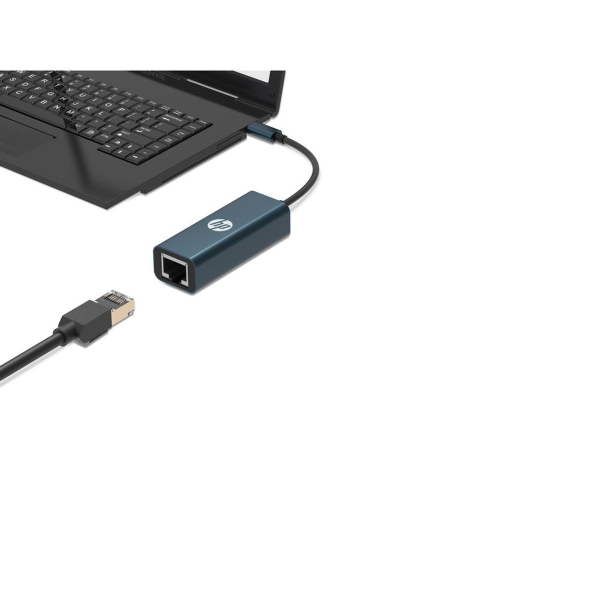 HP - Adaptador De LAN RJ45 A USB-C HP DHC-CT208