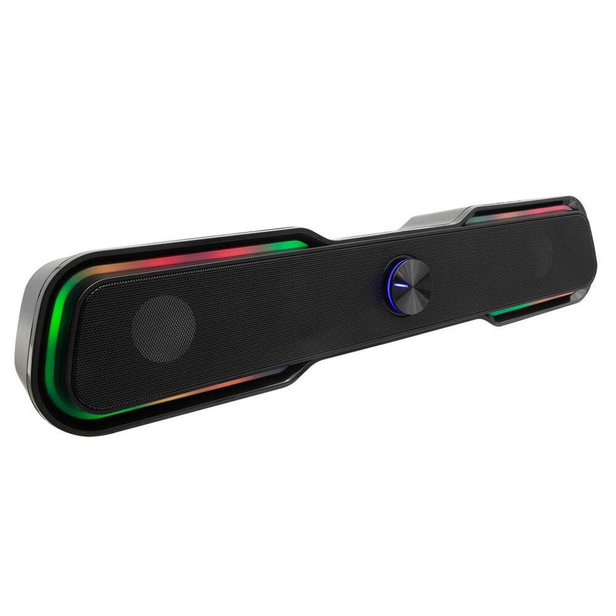 HP - Barra De Sonido RGB Parlante Multimedia Speaker HP DHE-6002