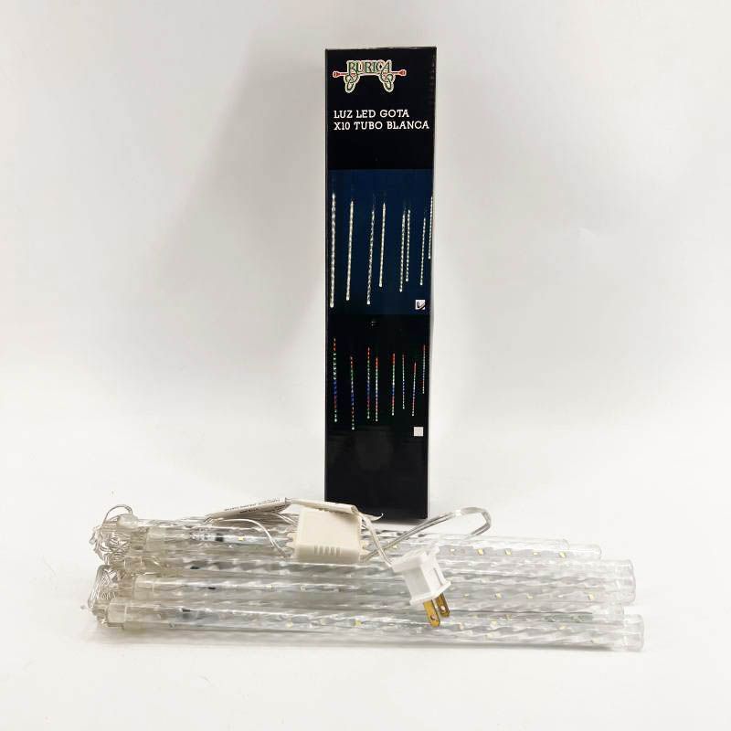 BURICA - Luz Led Gota X 10 Tubos Blanca