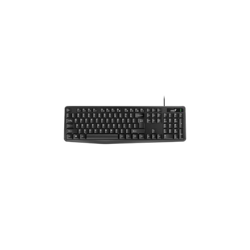 GENIUS - Teclado Genius KB-117 USB Alambrico Negro