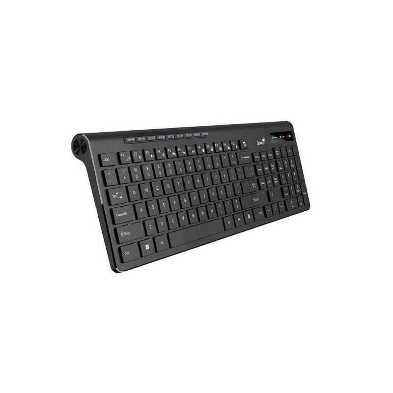 GENIUS - Tecado SlimStar Genius 7230 teclas tipo chocolate ergonómico