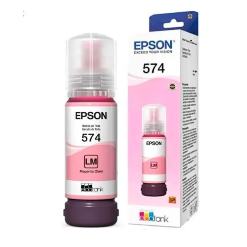 EPSON - Tinta Epson  574 MAGENTA LIGTH 70ml 100% Original  L8050// fotografica