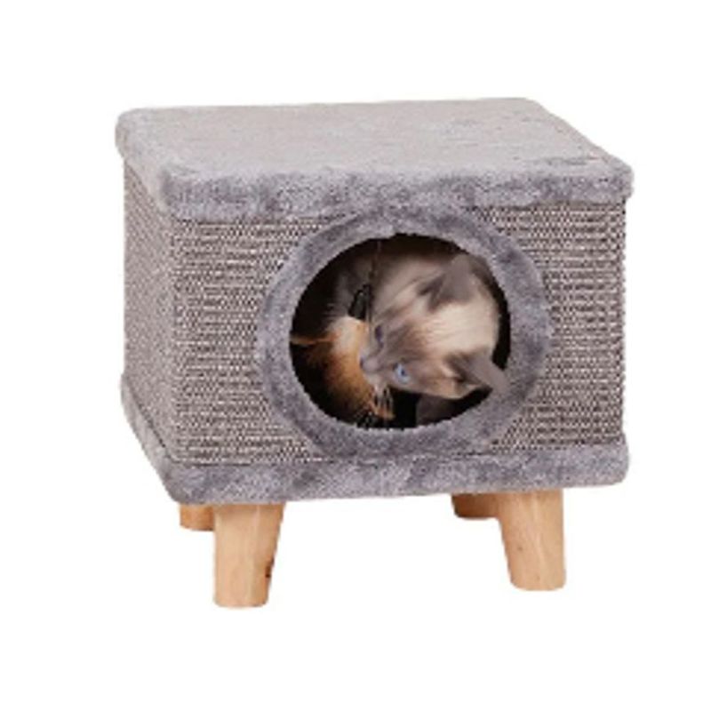 GENERICO - Cama Mueble de Lujo para Perro o Gato Pequeño Acolchado