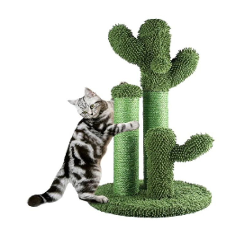 GENERICO - Rascador de Lujo para Gato - Cactus