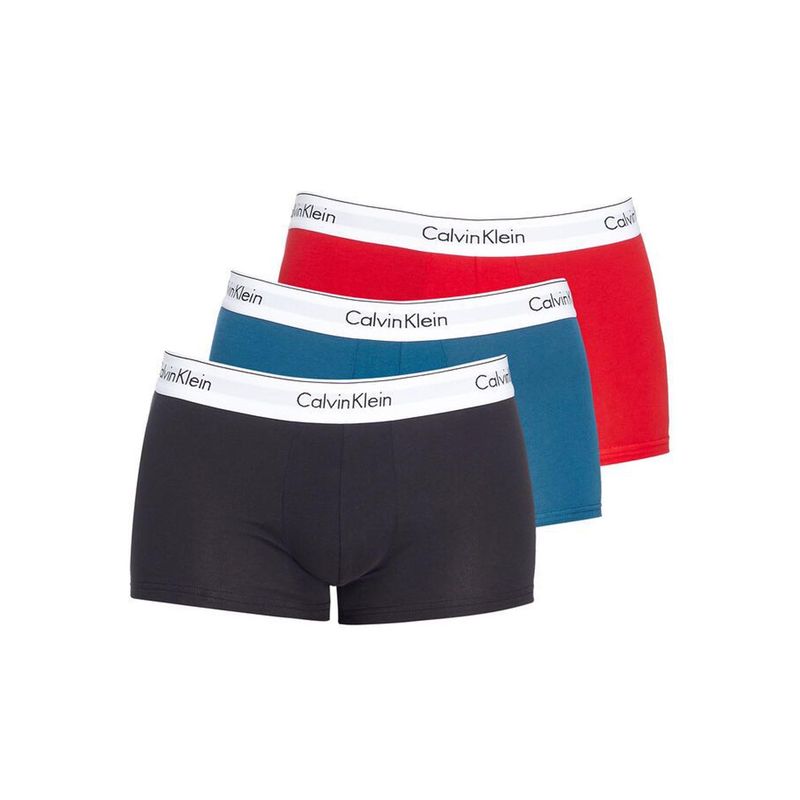 CALVIN KLEIN - 3 Pack de Boxer en Algodón Low Rise Trunk Calvin Klein