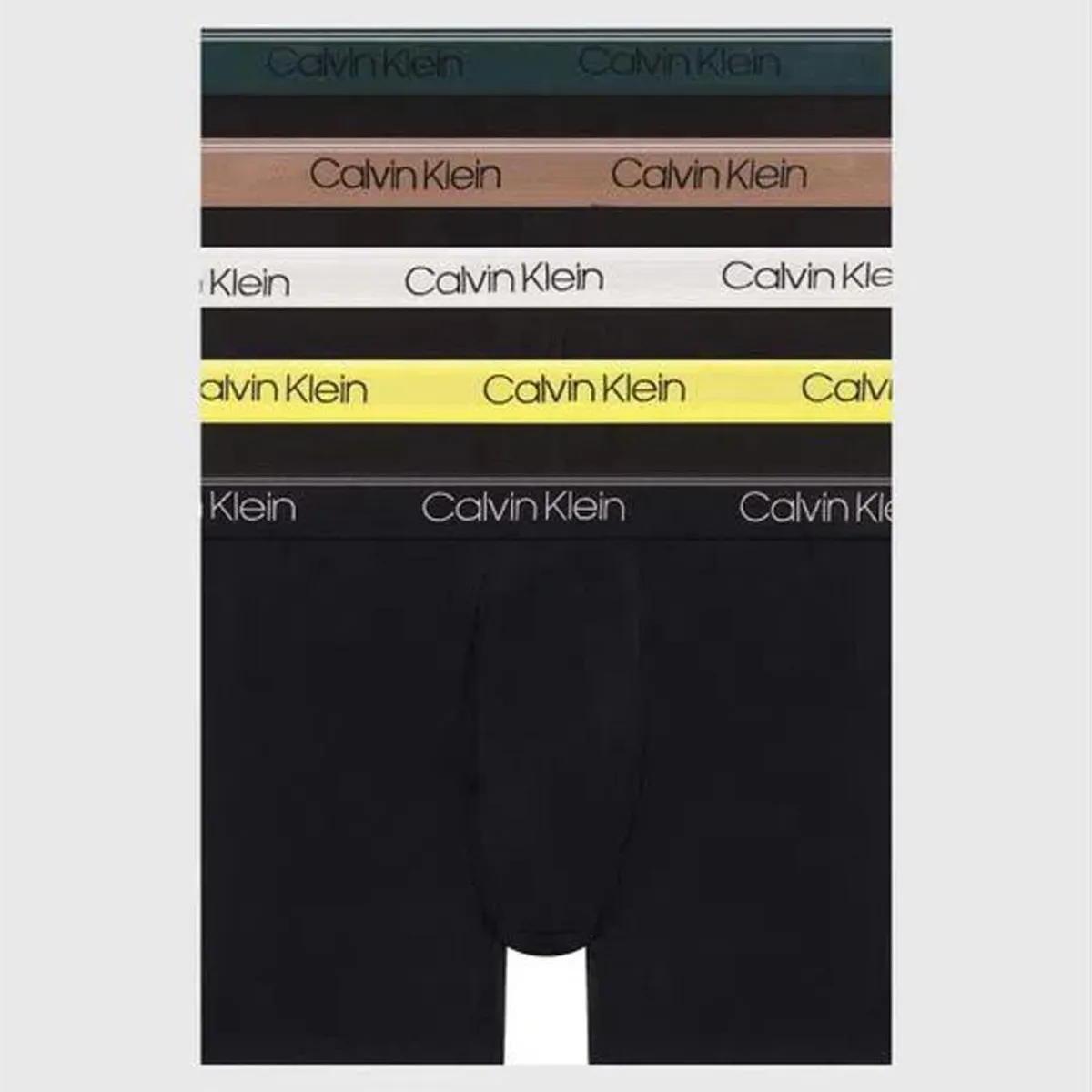 CALVIN KLEIN - Paquete De 5 Bóxer Largo Hombre Negro Calvin Klein
