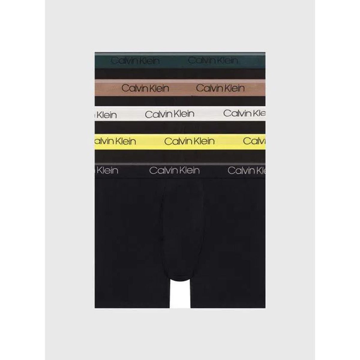 CALVIN KLEIN - Paquete De 5 Bóxer Largo Hombre Negro Calvin Klein