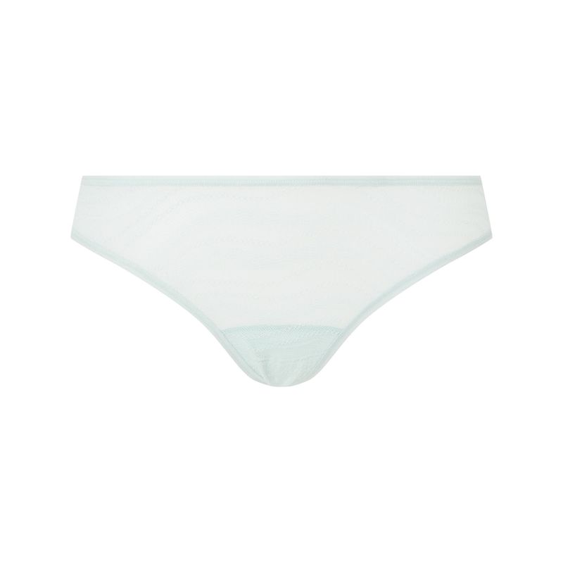 CALVIN KLEIN - Pantie Tipo Bikini Verde De Encaje Calvin Klein