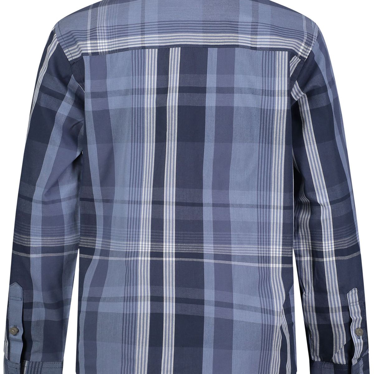 CALVIN KLEIN - Camisa Con Estampado De Cuadros Para Niño Azul Calvin Klein