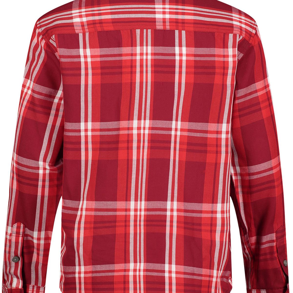 CALVIN KLEIN - Camisa Con Estampado De Cuadros Para Niño Rojo Calvin Klein