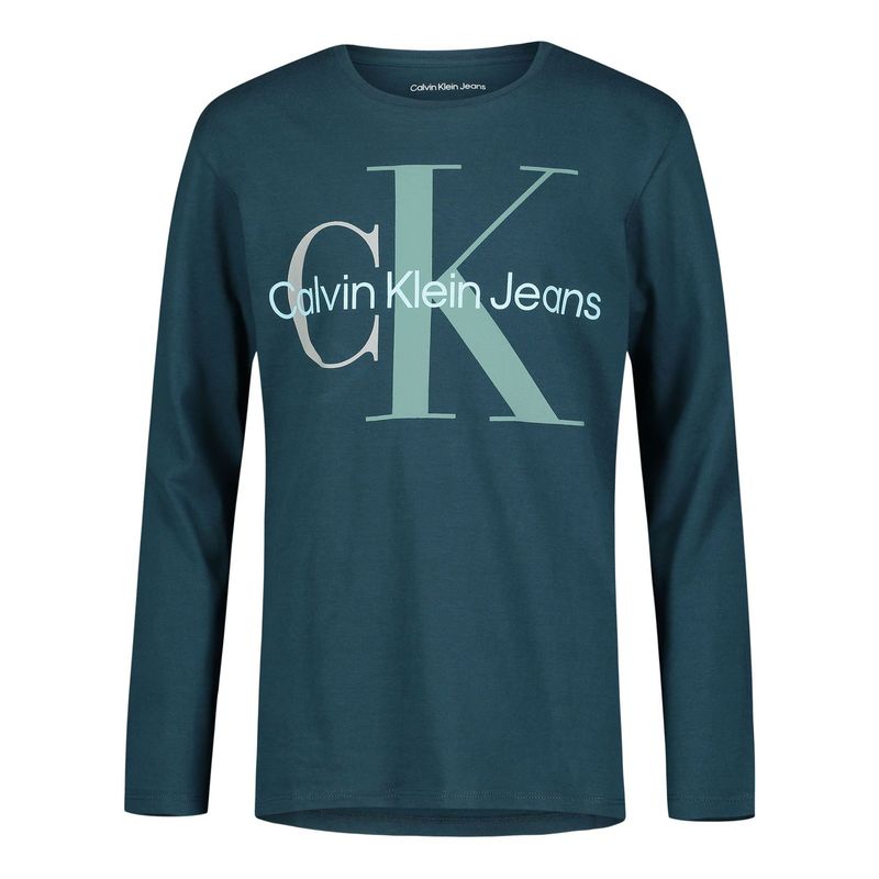 CALVIN KLEIN - Camiseta Manga Larga Para Niño Calvin Klein