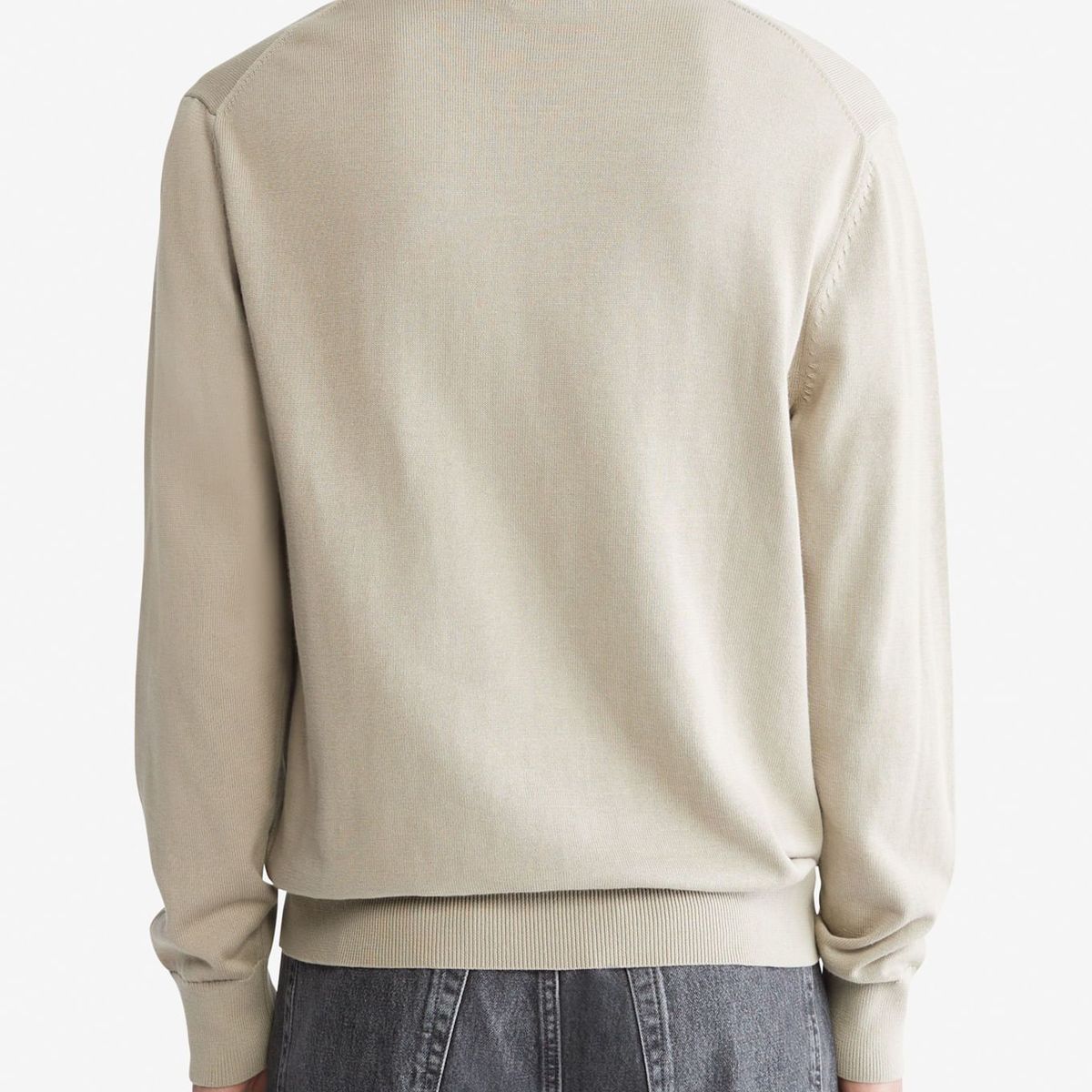 CALVIN KLEIN - Saco Beige Casual Manga Larga para Hombre Calvin Klein