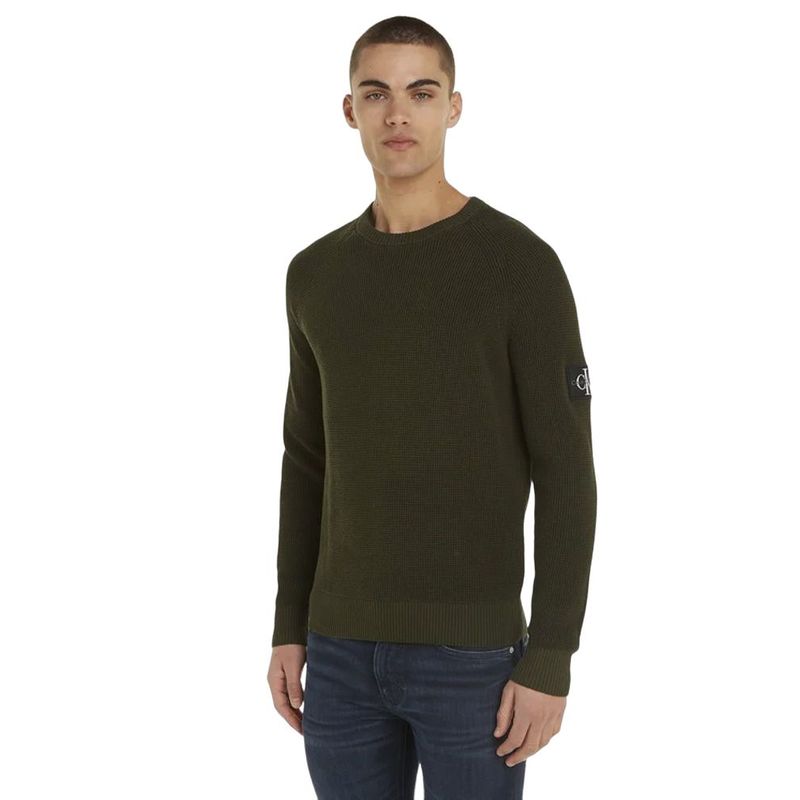 CALVIN KLEIN - Saco Con Insignia Hombre Verde Calvin Klein