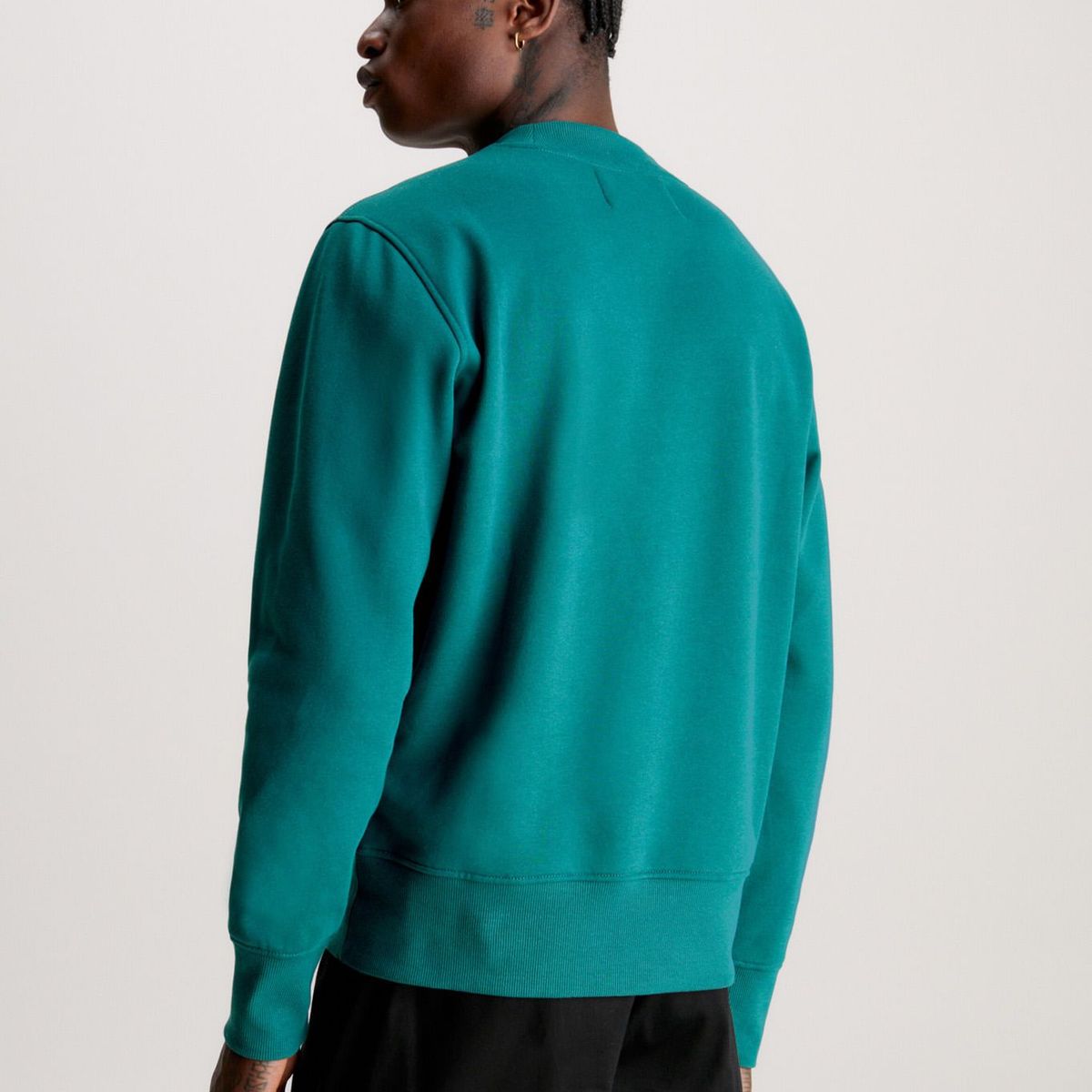 CALVIN KLEIN - Saco Verde Con Monograma De Bloque Color Calvin Klein