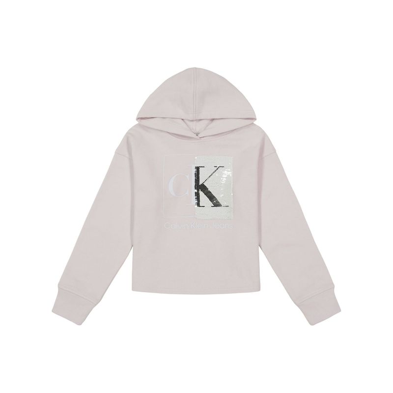 CALVIN KLEIN - Saco Para Niña Con Detalles En Lentejuelas Rosado Calvin Klein